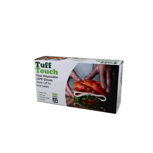 LDPE GLOVE CLEAR LARGE