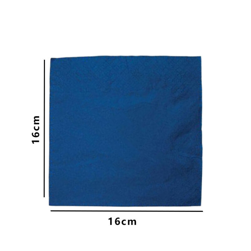 QT 2 PLY LUNCHEON DARK BLUE NAPKIN (2000PCS/CTN) - Image 2