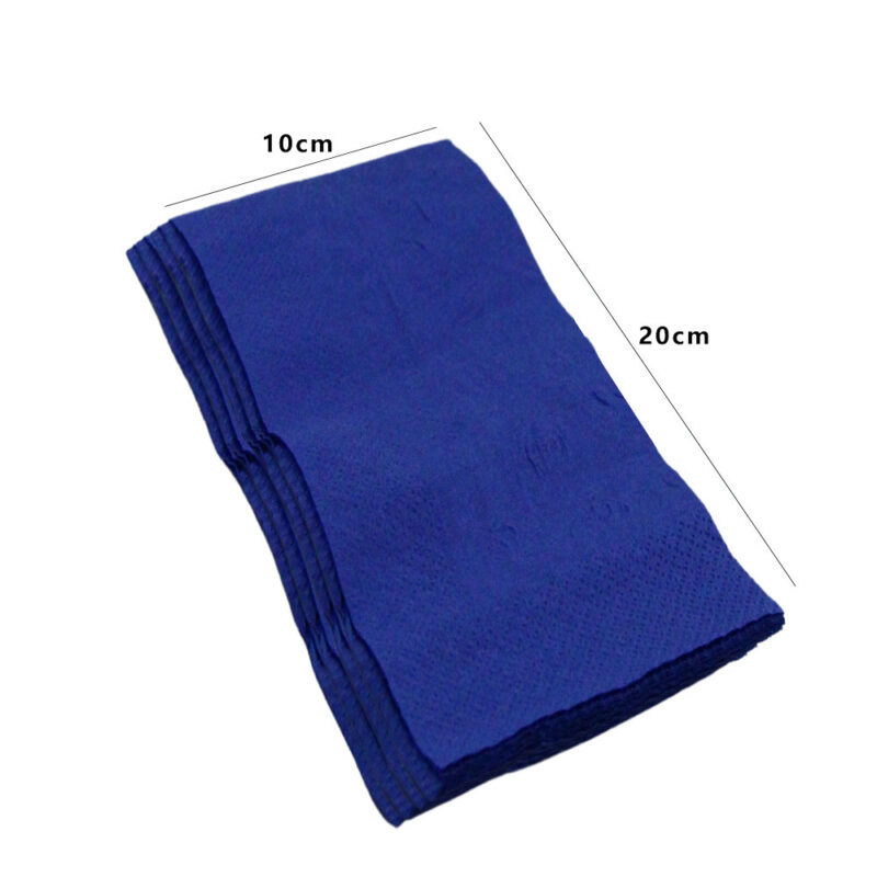 ST 2 PLY DINNER DARK BLUE MF NAPKIN (1000PCS/CTN) - Image 2