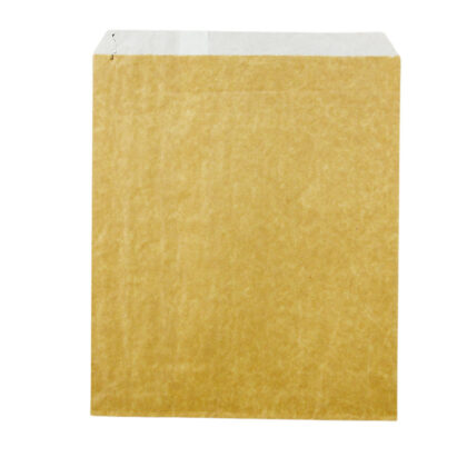 3 FLAT BROWN G-LINED BAG 500PCS