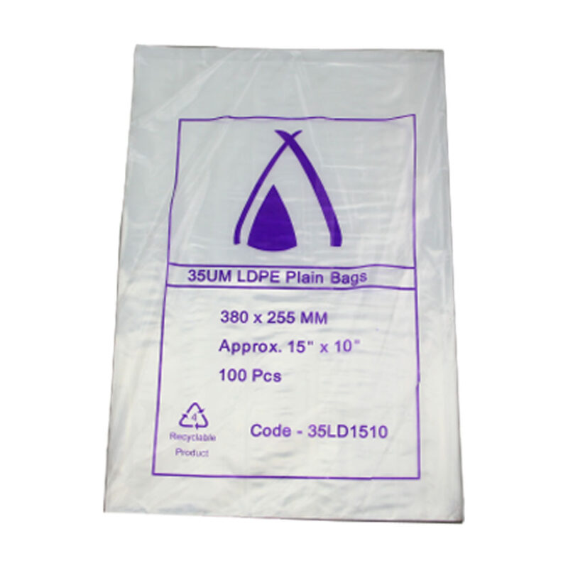 TP 15 X 10 LDPE BAG 35UM (100PCS X 10PACK)