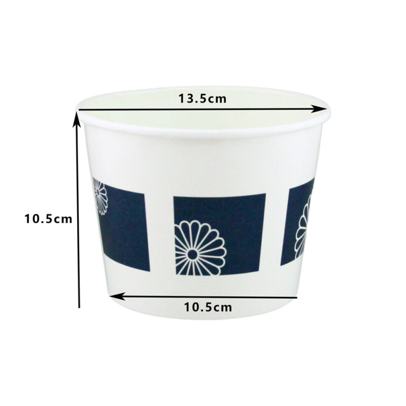 JC 850ML PAPER BOWL - VIOLET (50PCS X 12SLV) - Image 2