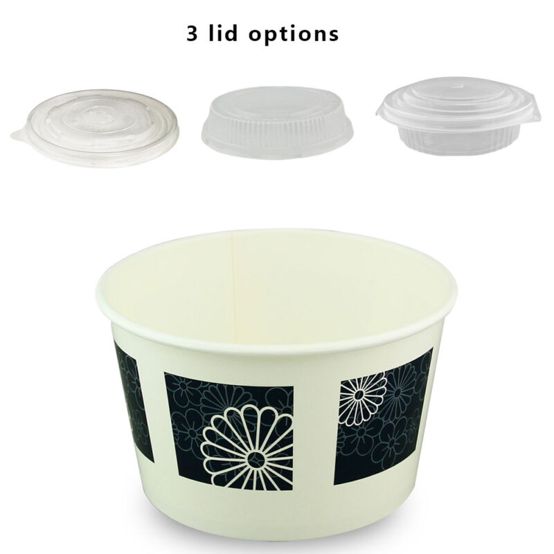 JC 850ML PAPER BOWL - VIOLET (50PCS X 12SLV) - Image 3
