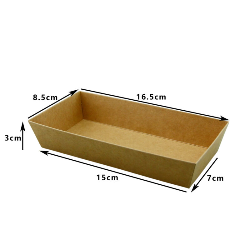HW ECO PASTRY BOX LONG 50PCS X 8SLV - Image 2