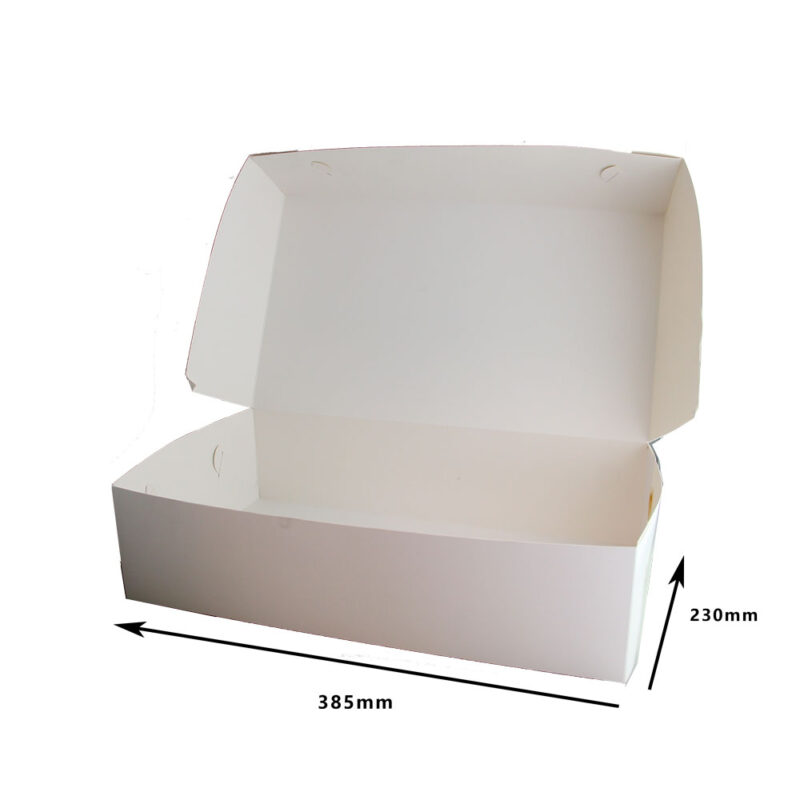 1/4SLAB 230MM X 385MM CAKE BOX 100PCS DP - Image 2