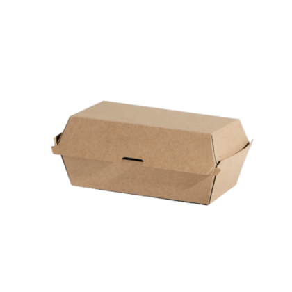 SNACK BOX LARGE CORRUGATED BROWN (200PCS/CTN)