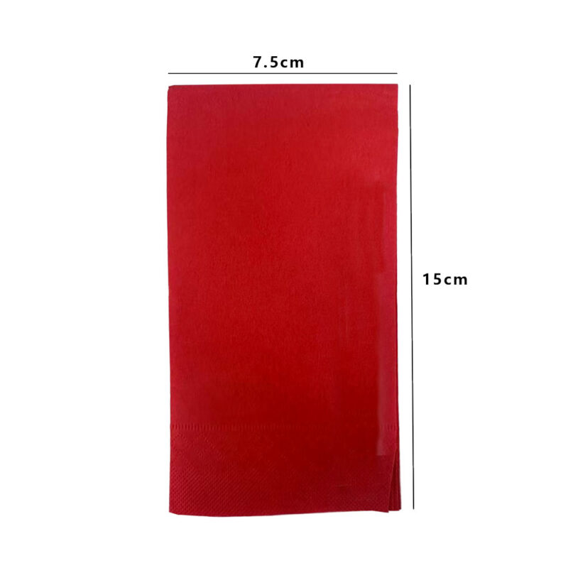 GC 2 PLY LUNCHEON RED NAPKIN GT(2000PCS/CTN) - Image 2