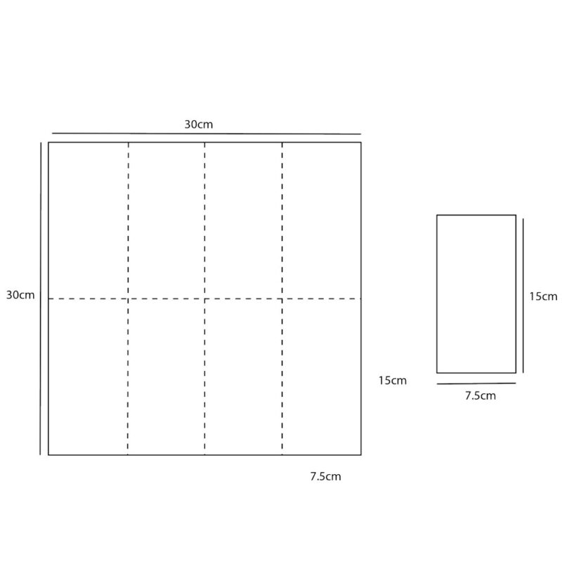 BP 1 PLY LUNCHEON NATURAL NAPKIN GT FOLD 3000PCS (L-LN1/8-1PN) - Image 3