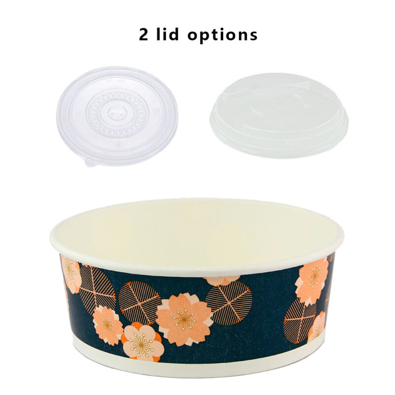 JC 900ML PAPER BOWL - SAKURA (50PCS X 12SLV) - Image 3