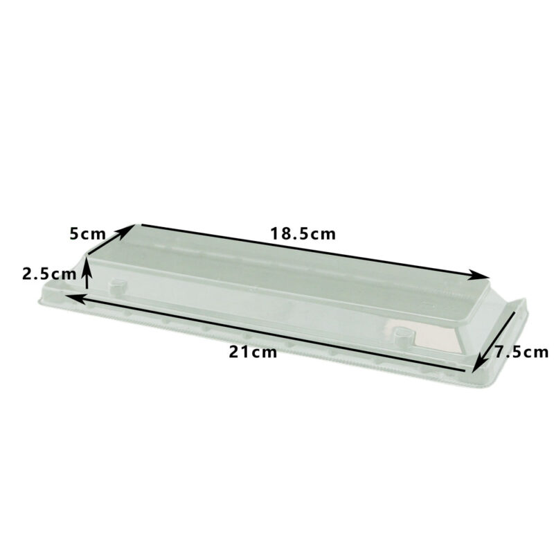 HW LID FOR ECO PAPER TRAY LONG (50PCS X 8SLV) - Image 2