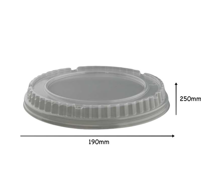 JC 1200/2600ML PAPER BOWL LID (50PCS X 6SLV) - Image 2