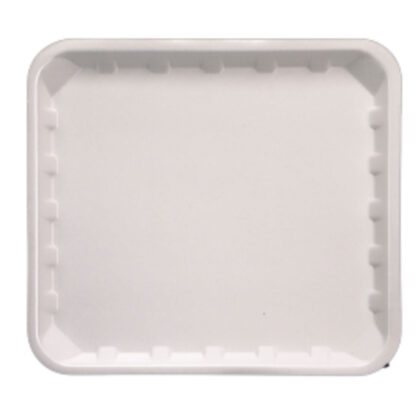 IKON FOAM TRAY 8X7 SHALLOW WHITE (125PCS X 6SLV)
