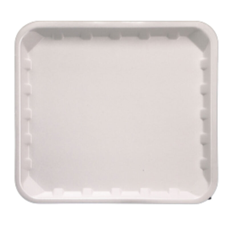 IKON FOAM TRAY 8X7 SHALLOW WHITE (125PCS X 6SLV)