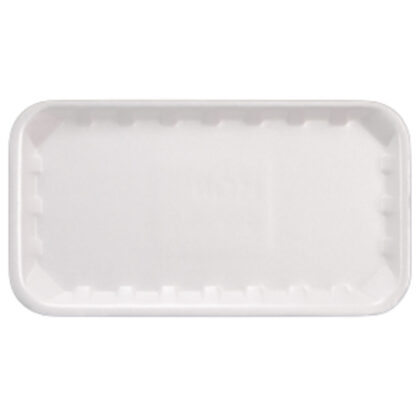 IKON FOAM TRAY 9X5 SHALLOW WHITE (125PCS X 8SLV)