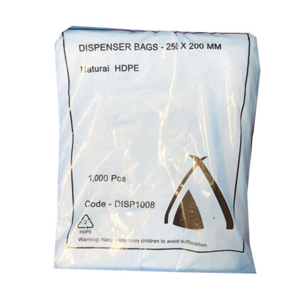 TP 250MM X 200MM DISPENSER BAG (1000PCS X 10PACK)