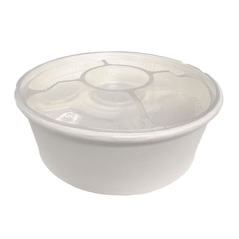 JC 5 COMPARTMENT INSERT FOR 1200 PAPER BOWL (100PCS X 3SLV) - Image 3