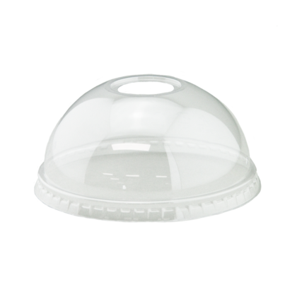 YS PET CUP LID DOME WITH HOLE 14/16/20/24 (50PCS X 20SLV)