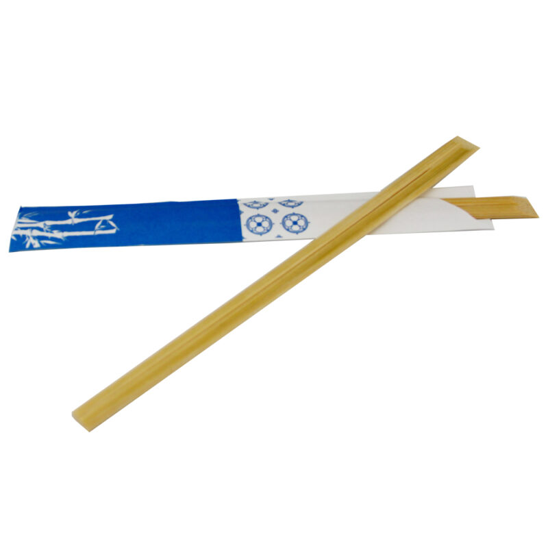AB 21CM BAMBOO TENSOGE CHOPSTICK WITH OPEN PAPER (100PCS X 30PACK)