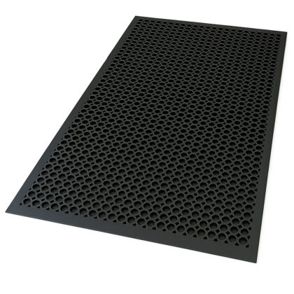 ABL MAT 900X1500MM (SAFETY CUSHION) WITH HOLES BLACK