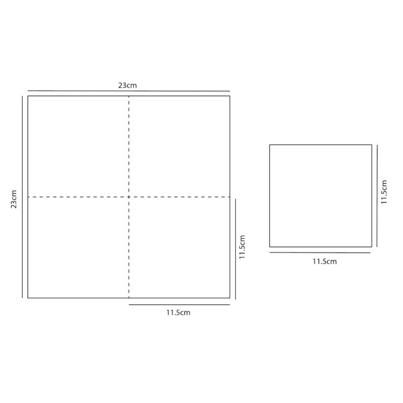 GC 1PLY COCKTAIL NAPKINS 23 X 23 (4000PCS/CTN) - Image 3