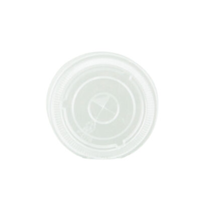MA PET LID FLAT X-SLOT FOR 10 OZ (50PCS X 20SLV)