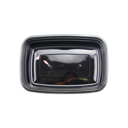KK 1000 RECTANGULAR CONTAINER BLACK 222 X 151 X 50MM (50PCS X 6SLV)