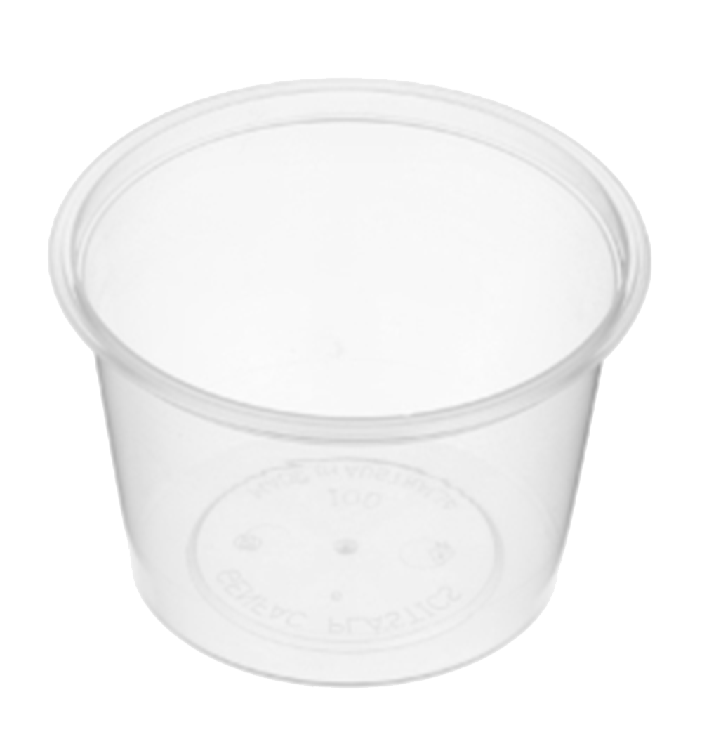 G 100ml SAUCE CONTAINER (50PCS X 20SLV) – Quality Food Packaging