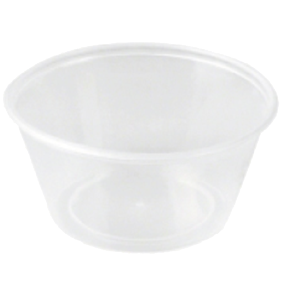 E200 (50ML) SAUCE CONTAINER (125PCS X 20SLV) Quality Food Packaging