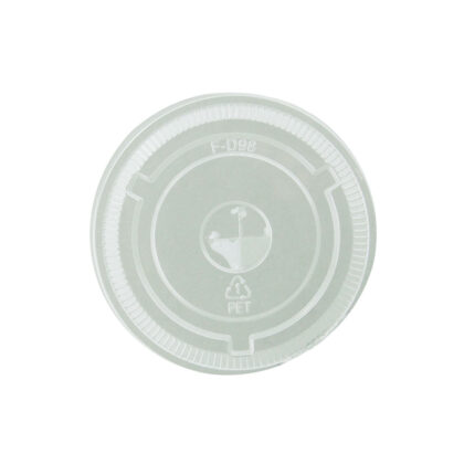 MA PET LID FLAT X-SLOT 15-24OZ (50PCS X 20SLV)