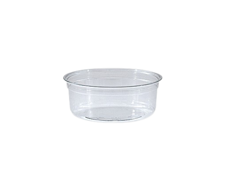 PAC PET DELI CONTAINER CLEAR 8OZ (50PCS X 10SLV)