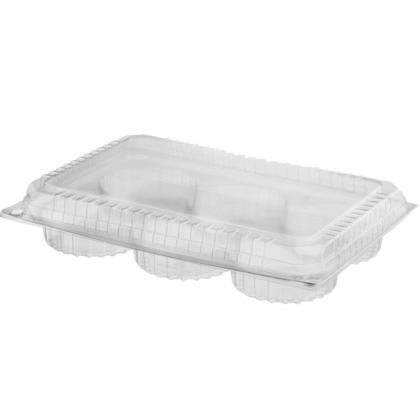 IKON 6PACK DONUT HINGED (100PCS X 2SLV)