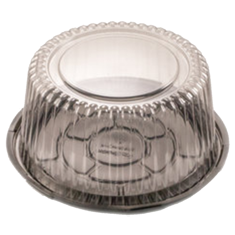 IKON CAKE ROUND CONTAINER(IK-CAKE-LGE) SET 216MM X 100MM (25PCS x 2SLV)