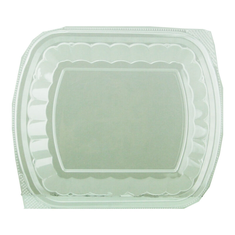 YS LID FOR 1 COMPARTMENT LUNCH BOX BLACK LARGE (50PCS X 6SLV)