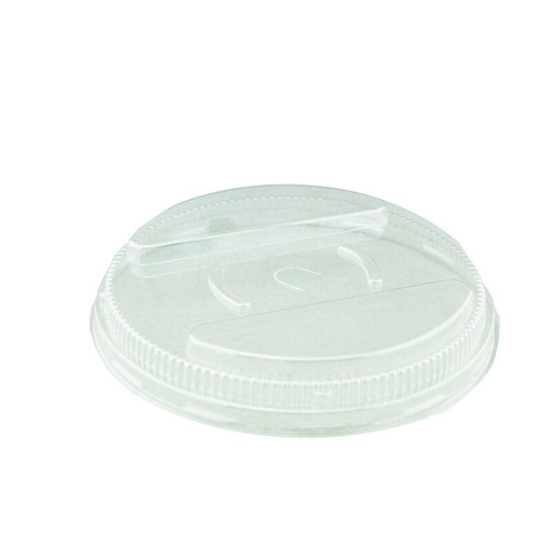 JC 620/900ML PAPER BOWL DOME LID - CLEAR (50PCS X 12SLV)