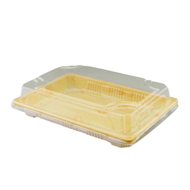 JC SA2 (813) LUXUARY SUSHI TRAY SET  YELLOW (100PCS X 5SET)