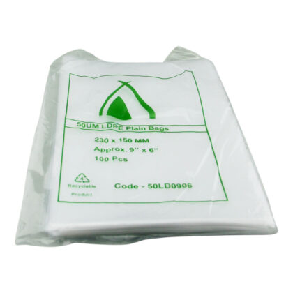TP 9 X 6 LDPE BAG 50UM (100PCS x 10PACK)