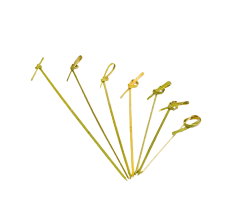 PAC BAMBOO LOOPED SKEWER 150MM (100PCS X 100PACK)