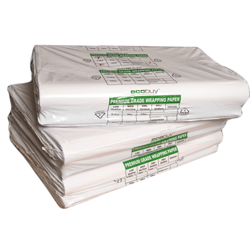 14KG WHITE NEWS PAPER 61 x 89CM ( LGE )