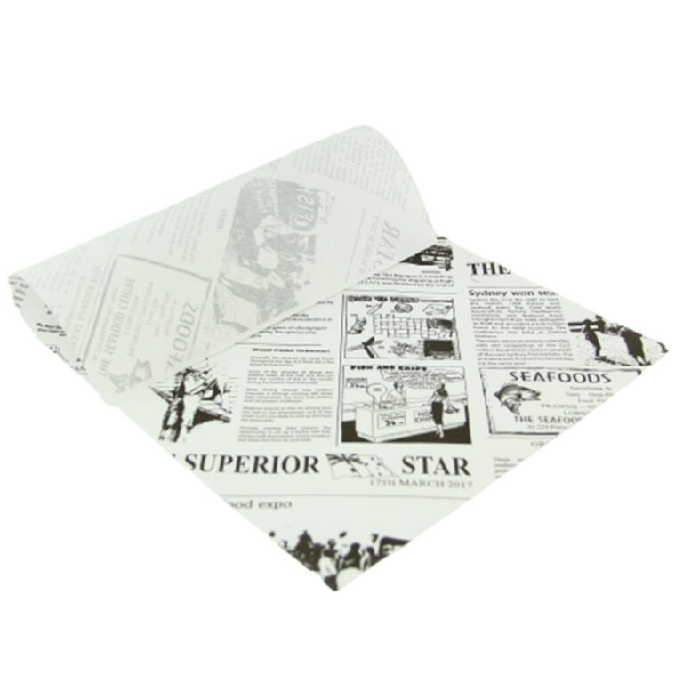 Sp Paper SP FULL SIZE GREASEPROOF PAPER *NEWSPRINT* PREMIUM 38GSM 1000SHEETS