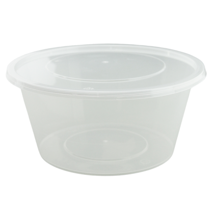 EP 2500ML PLASTIC BOWL CLEAR (50PCS X 4PACK)
