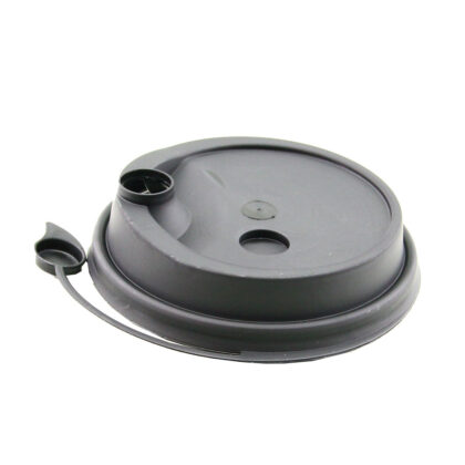 KK LINK LID FOR INJECTION CUPS - BLACK FROSTED(50PCS X 20SLV)