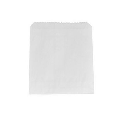 PAC 1 SQ WHITE G-LINED BAG (500PCS/PACK) - NEW