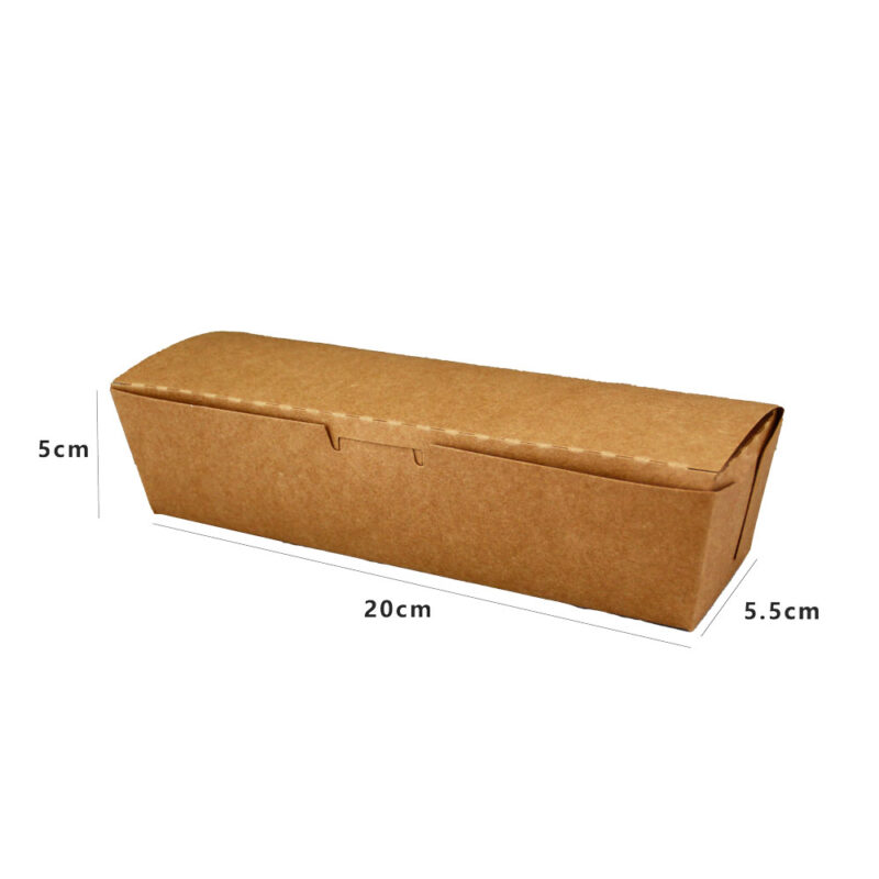LONG PAPER BOX KRAFT (100PCS X 5PACK) - Image 2