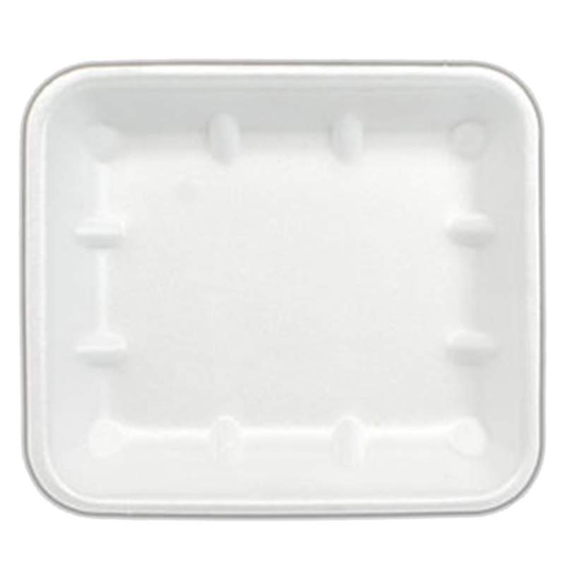 IKON FOAM TRAY 8X7 DEEP WHITE (90PCS X 4SLV)