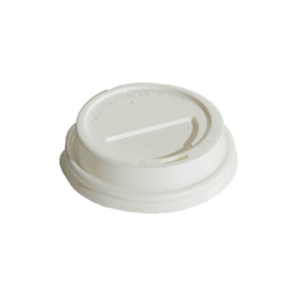 PN TRAVEL LID FOR 8W/12/16OZ COFFEE CUP WHITE (100PCS X 10SLV)