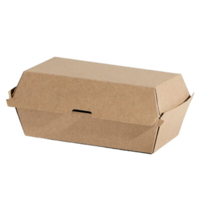 SNACK BOX REGULAR CORRUGATED BROWN (200PCS/CTN)