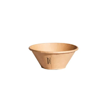 DELUXA KRAFT PAPER BOWL 1050ML (300PCS/CTN)