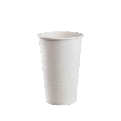 QP 12OZ SW WHITE PAPER PE COFFEE CUP 90MM ( 50PCS X 20SLV)