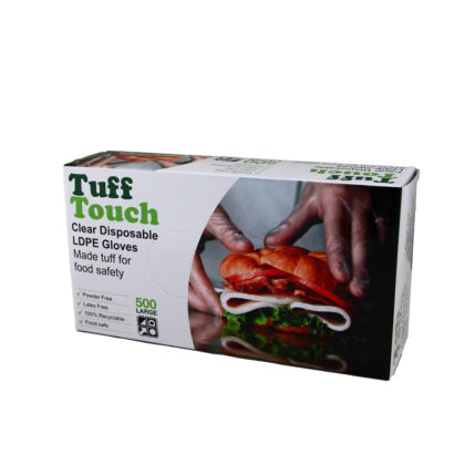 LDPE GLOVE CLEAR LARGE (500PCS/PACK)