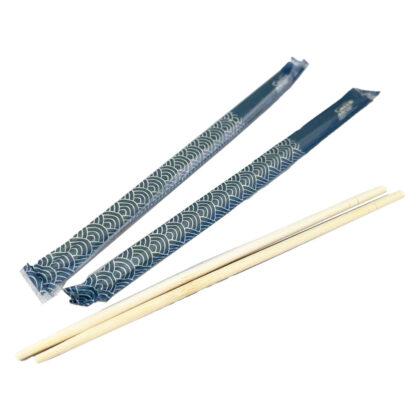 GREENMORE 20CM ROUND BAMBOO CHOPSTICK WITH OPP COVER (100PCS X 30PACK)